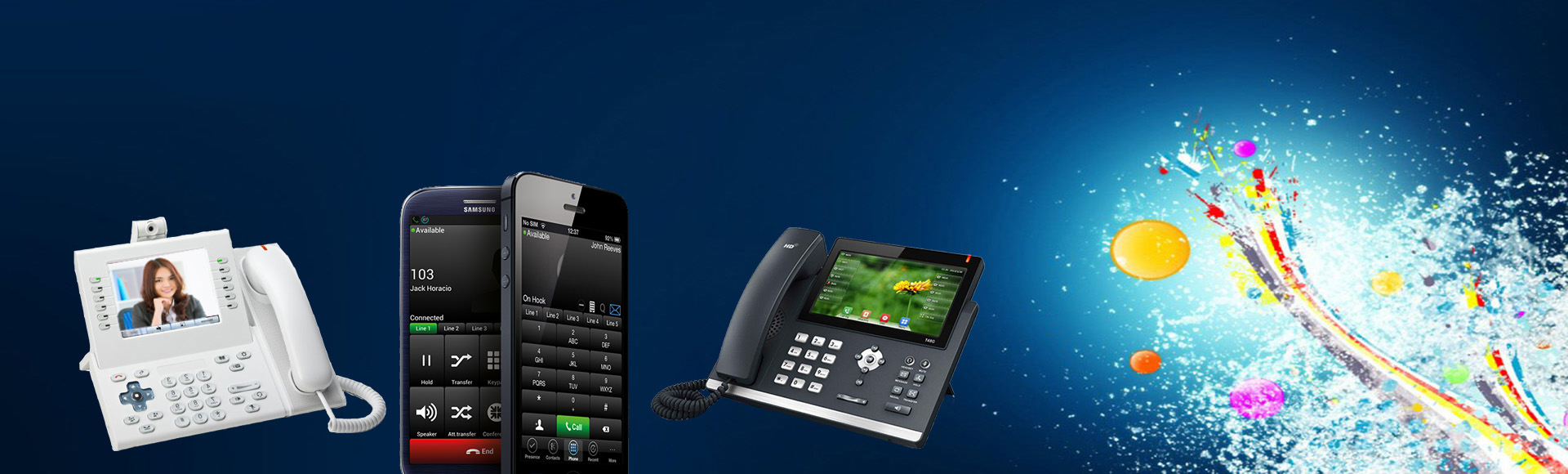 Our voip solutions offers premises based & cloud based hosted phone systems